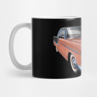 1955 Chevrolet in coral and grey Mug